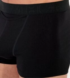 Hom Lot de 2 Boxers HO1 Neels Noir et Pois – Coton Douceur et Ouverture Horizontale -Lingerie Sipp neels ho1 boxer lot de 2 d042 black print d042 black print 6