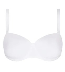 Soutien Gorge Bandeau Coques (bonnets D,E) New Apesanteur Blanc