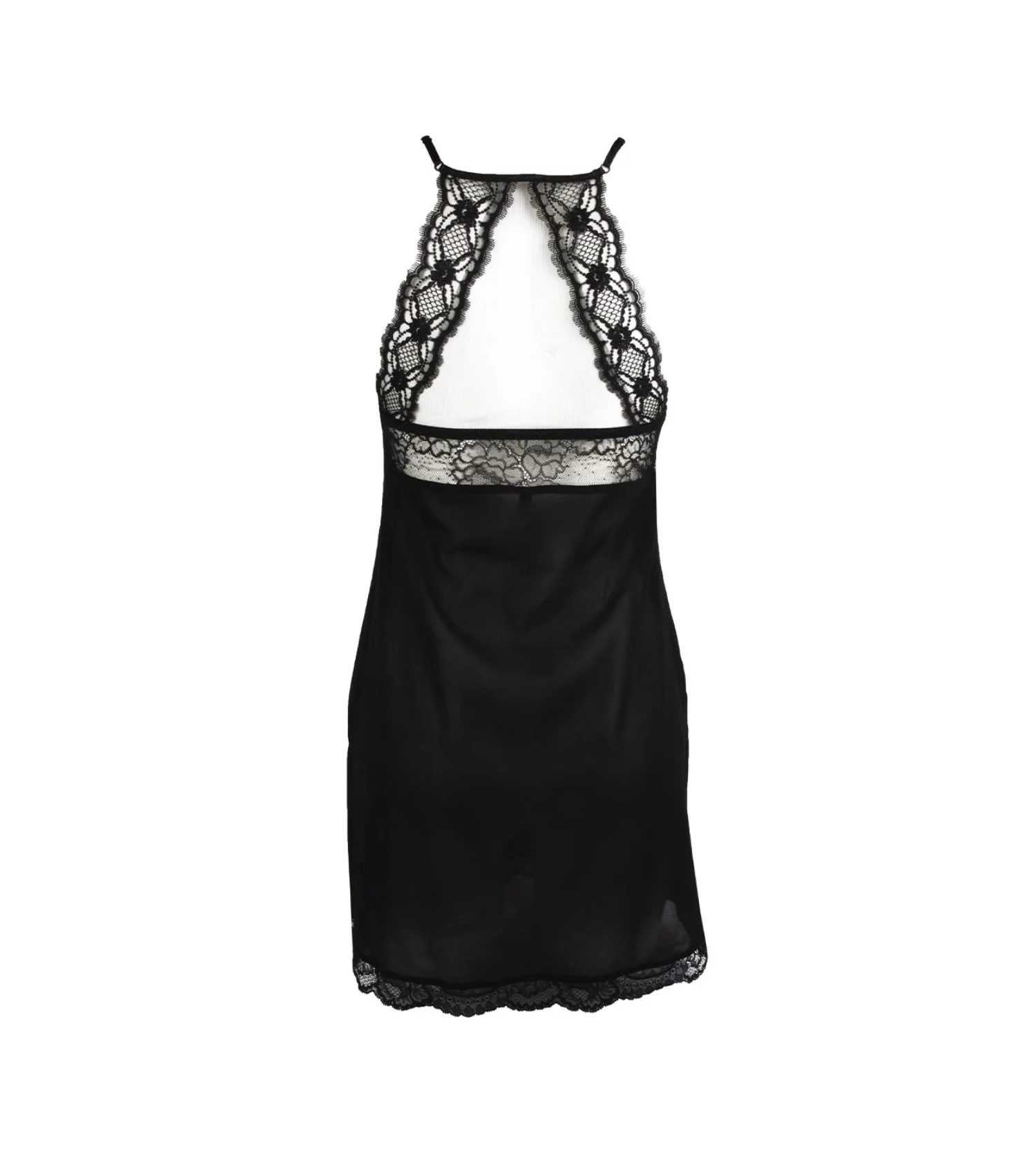 Nuisette Sublime En Dentelle Noir 7 Nuisette Sublime En Dentelle Noir – Image 5