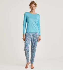 Calida Pantalon Femme Favourites Energy Blue Topaz 13 Calida Pantalon Femme Favourites Energy Blue Topaz -Lingerie Sipp pantalon d 565 blue topaz 5