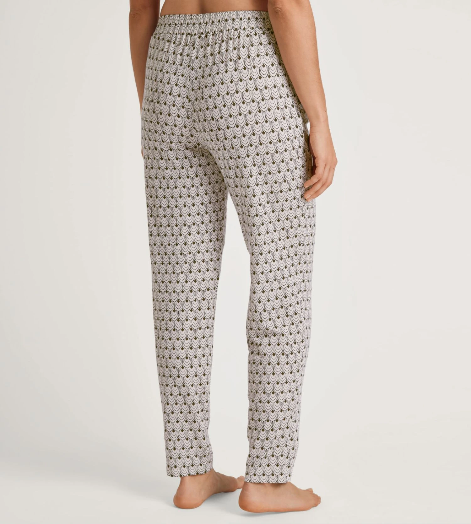 Calida Favourites Seduction - Pantalon Femme Carotte Cream à Imprimé Géométrique 5 Calida Favourites Seduction - Pantalon Femme Carotte Cream à Imprimé Géométrique – Image 3