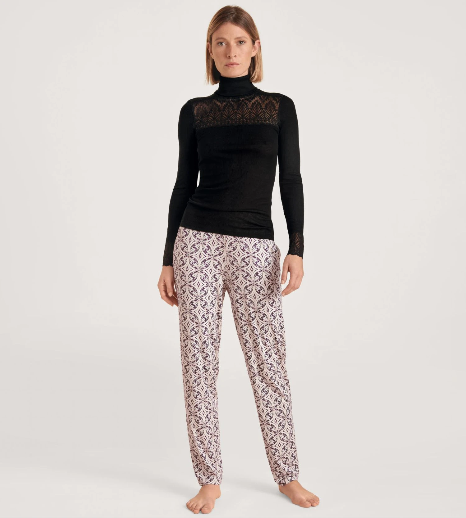 Calida Pantalon de Pyjama Femme Favourites Seduction – Imprimé Art Déco Light Macadamia 6 Calida Pantalon de Pyjama Femme Favourites Seduction – Imprimé Art Déco Light Macadamia – Image 4