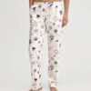 Calida Favourites Universe Charm Cream - Bas de Pyjama Imprimé en Coton Bio Interlock 1 Calida Favourites Universe Charm Cream - Bas de Pyjama Imprimé en Coton Bio Interlock -Lingerie Sipp pantalon d droit 904 charm cream 904 charm cream