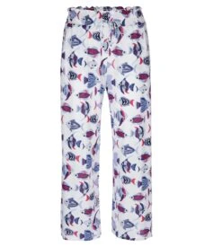Calida Star White Favourites Serenity Floral Print – Wide Leg 7/8 Loungewear Pants -Lingerie Sipp pantalon d large 7 8 910 star white blanc 1