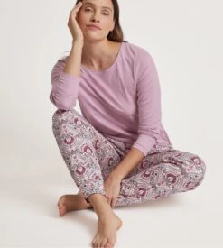 Calida Charm Cream Favourites Glow – Pantalon d'Intérieur Resserré en Coton Premium -Lingerie Sipp pantalon d ressere 904 charm cream multicolore 4