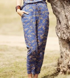 Pantalon Pour Femme Bleu Marine