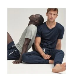 Calida Pantalon En Lyocell 100% NATURE Saphir Blue 14 Calida Pantalon En Lyocell 100% NATURE Saphir Blue -Lingerie Sipp pantalon en lyocell 100 nature 480 saphir blue 5