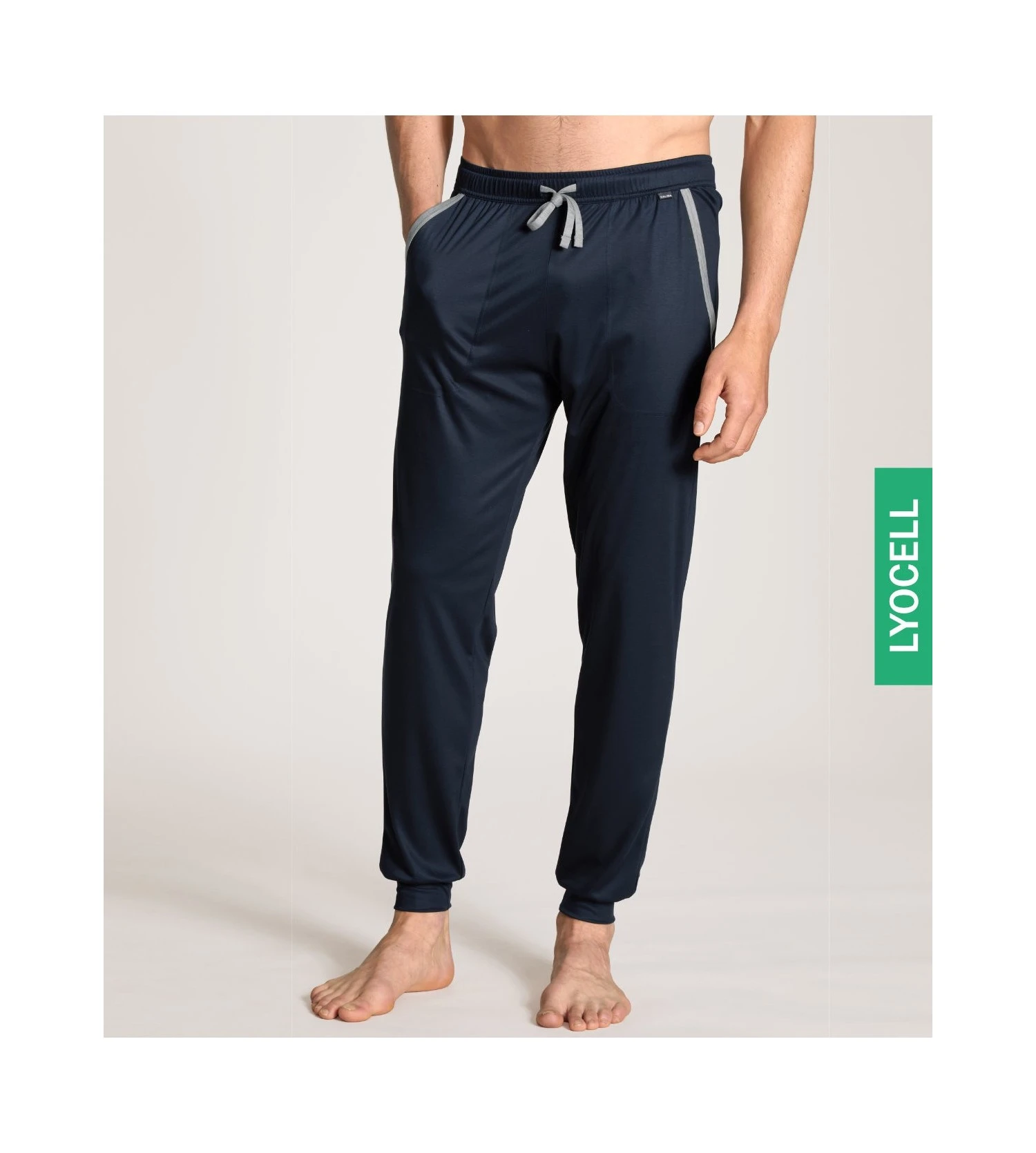 Calida Pantalon En Lyocell 100% NATURE Saphir Blue 3 Calida Pantalon En Lyocell 100% NATURE Saphir Blue