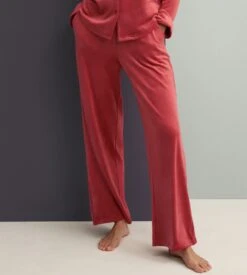 Triumph Pantalon En Velours Mix & Match Mannish Red