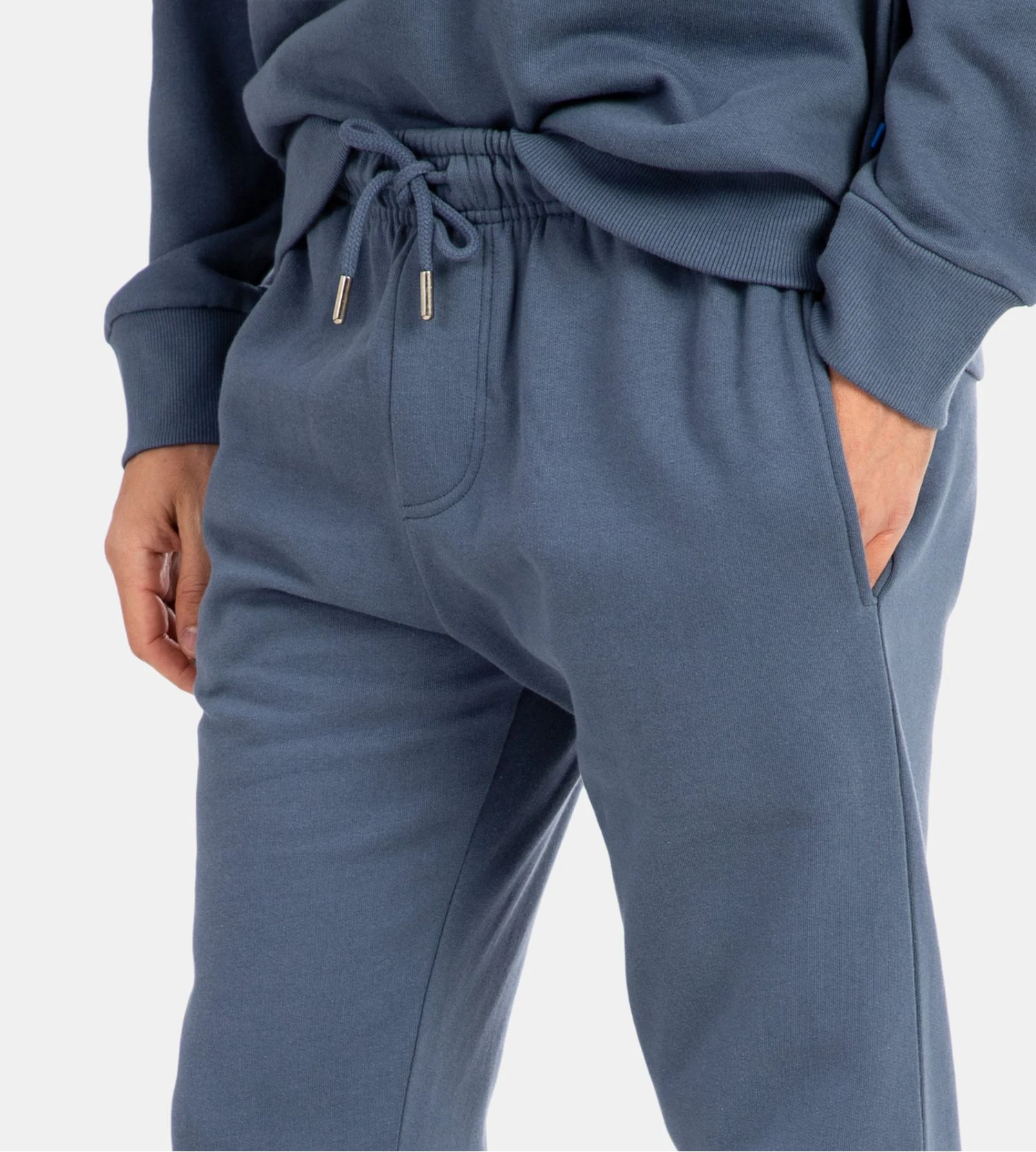 Massana Pantalon de Jogging Bleu Marine – Bas de Pyjama Homme Coupe Droite 100% Coton 5 Massana Pantalon de Jogging Bleu Marine – Bas de Pyjama Homme Coupe Droite 100% Coton – Image 3