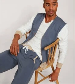 Calida 100% Nature Time Off – Pantalon de Lounge Homme en Coton Bio Grisaille Grey 12 Calida 100% Nature Time Off – Pantalon de Lounge Homme en Coton Bio Grisaille Grey -Lingerie Sipp pantalon homme 988 grisaille grey gris 4