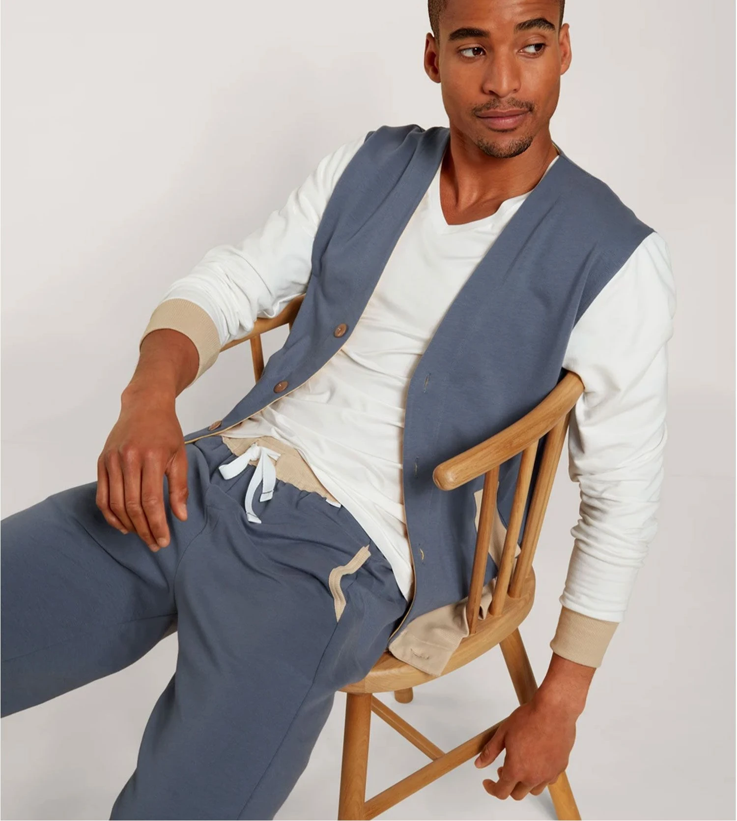 Calida 100% Nature Time Off – Pantalon de Lounge Homme en Coton Bio Grisaille Grey 7 Calida 100% Nature Time Off – Pantalon de Lounge Homme en Coton Bio Grisaille Grey – Image 5