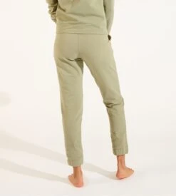 Banana Moon Pantalon Jogging En Coton Cozy Modelo Vert -Lingerie Sipp pantalon jog interlock mousse 2