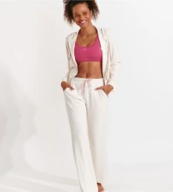 Banana Moon Pantalon Large Flowega Bayjoy Crème – Pantalon d'Intérieur Fluide Seconde Peau -Lingerie Sipp pantalon large creme loy61 2