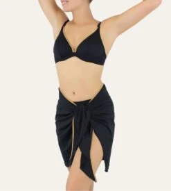 Paréo Court Venezia Noir 9 Paréo Court Venezia Noir -Lingerie Sipp pareo court venezia noir 70 3