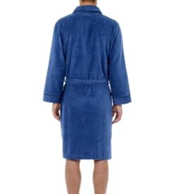 Peignoir éponge Pour Homme Yvan Jeans Blue 10 Peignoir éponge Pour Homme Yvan Jeans Blue -Lingerie Sipp peignoir eponge pour homme yvan 0054 jeans blue 3