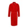 Peignoir Taubert Bamboo Rosso – Peignoir Velours et Éponge de Bambou Rouge pour Homme -Lingerie Sipp peignoir velours homme bamboo 6680 rosso