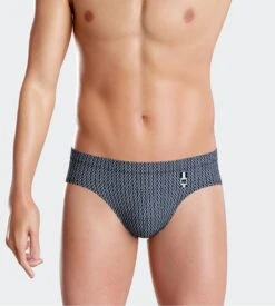 Impetus Positano Marine – Slip de Bain Homme Classique à Séchage Rapide -Lingerie Sipp positano slip de bain nb039 2