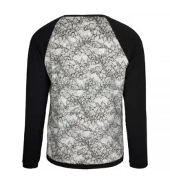 Antigel Power Dentelle Fusain – Sweat Manches Longues en Maille et Dentelle Raffinée -Lingerie Sipp power dentelle sweat imprime ml dentelle fusain 3