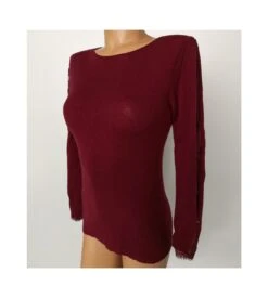 Pull Avec Manches En Dentelle Bordeaux 13 Pull Avec Manches En Dentelle Bordeaux -Lingerie Sipp pull avec manches en dentelle 643 bordeaux 3