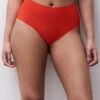 Chantelle Culotte Haute Pulpies Rouge Flamme 2 Chantelle Culotte Haute Pulpies Rouge Flamme -Lingerie Sipp pulpies culotte haute flamme