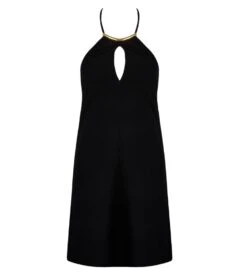 Robe Noire Pure Élégance 7 Robe Noire Pure Élégance -Lingerie Sipp pure elegance robe bf asymetrique 18079 noir elegance 1