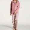 Calida Pyjama Femme Boutonné Lovely Nights Rose Bud