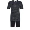 Pyjama Court Homme Ringella Dark Navy 100% Coton – Ensemble T-shirt Imprimé & Short Uni 1 Pyjama Court Homme Ringella Dark Navy 100% Coton – Ensemble T-shirt Imprimé & Short Uni -Lingerie Sipp pyj h court v 100 coton 240 dark navy noir