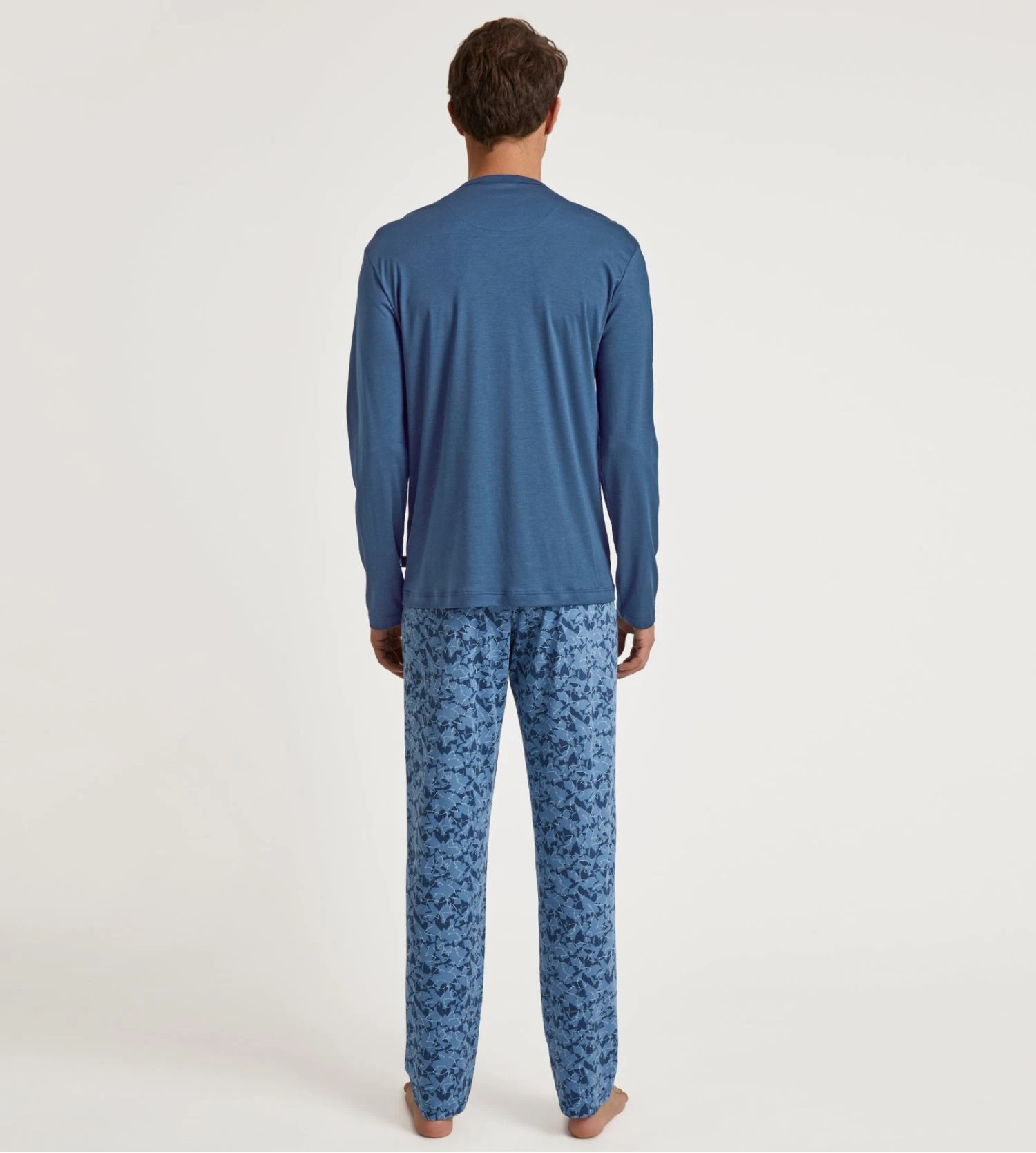 Calida Pyjama Long Homme Relax Superlight Saragossa Blue 6 Calida Pyjama Long Homme Relax Superlight Saragossa Blue – Image 4