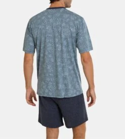 Pyjama Court Pour Homme Gris -Lingerie Sipp pyj homme court mc tunisien 735 gris fonce gris 2