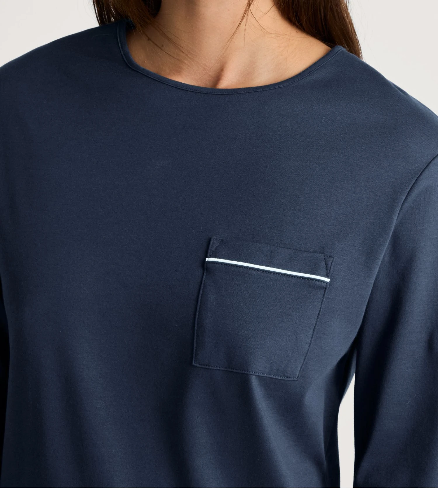 Calida Pyjama Bords élastiques Bleu Imprimé étoiles Sweet Dreams Peacot Blue 5 Calida Pyjama Bords élastiques Bleu Imprimé étoiles Sweet Dreams Peacot Blue – Image 3