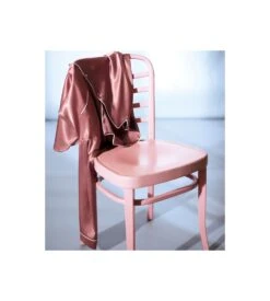 Pyjama Boutonné en Satin Coemi Petal – Ensemble de Nuit Élégant avec Liseré Contrasté -Lingerie Sipp pyjama boutonne en satin pour femme petal 1