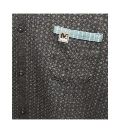 Pyjama Boutonné Motif Cravate Anthracite Chine -Lingerie Sipp pyjama boutonne motif cravate z69 anthracite chine 3