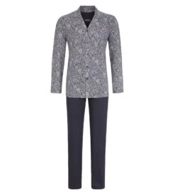 Pyjama Boutonné Pour Homme ANTHRACITE