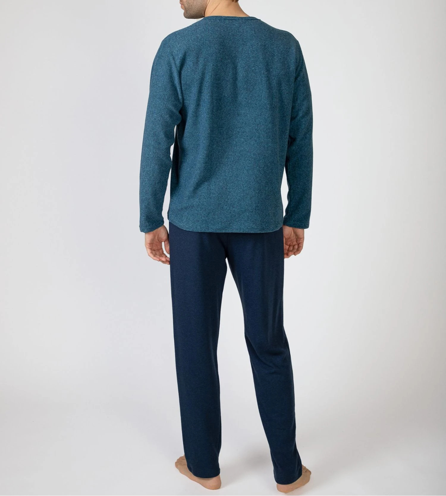 Pyjama Chaud En Polaire Pour Homme Imprimé Caque De Musique 6 Pyjama Chaud En Polaire Pour Homme Imprimé Caque De Musique – Image 4