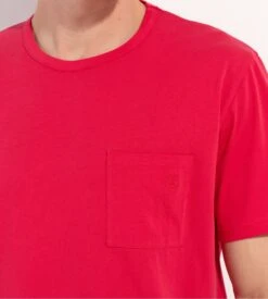 Pyjama Court Homme HOM Charli Noir et Rouge – Ensemble 100% Coton Jersey avec Short Imprimé -Lingerie Sipp pyjama court charli pyj noir et rouge 5