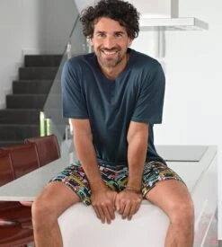 Pyjama Court Pour Homme Dark Petrol -Lingerie Sipp pyjama court pour homme 244 dark petrol 2