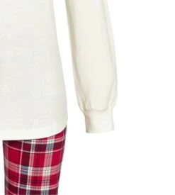 Ringella Pyjama Long Merry Christmas Rouge et Blanc – Ensemble Tartan Coton Doux 8 Ringella Pyjama Long Merry Christmas Rouge et Blanc – Ensemble Tartan Coton Doux -Lingerie Sipp pyjama d u ressere christmas champagner beige 2