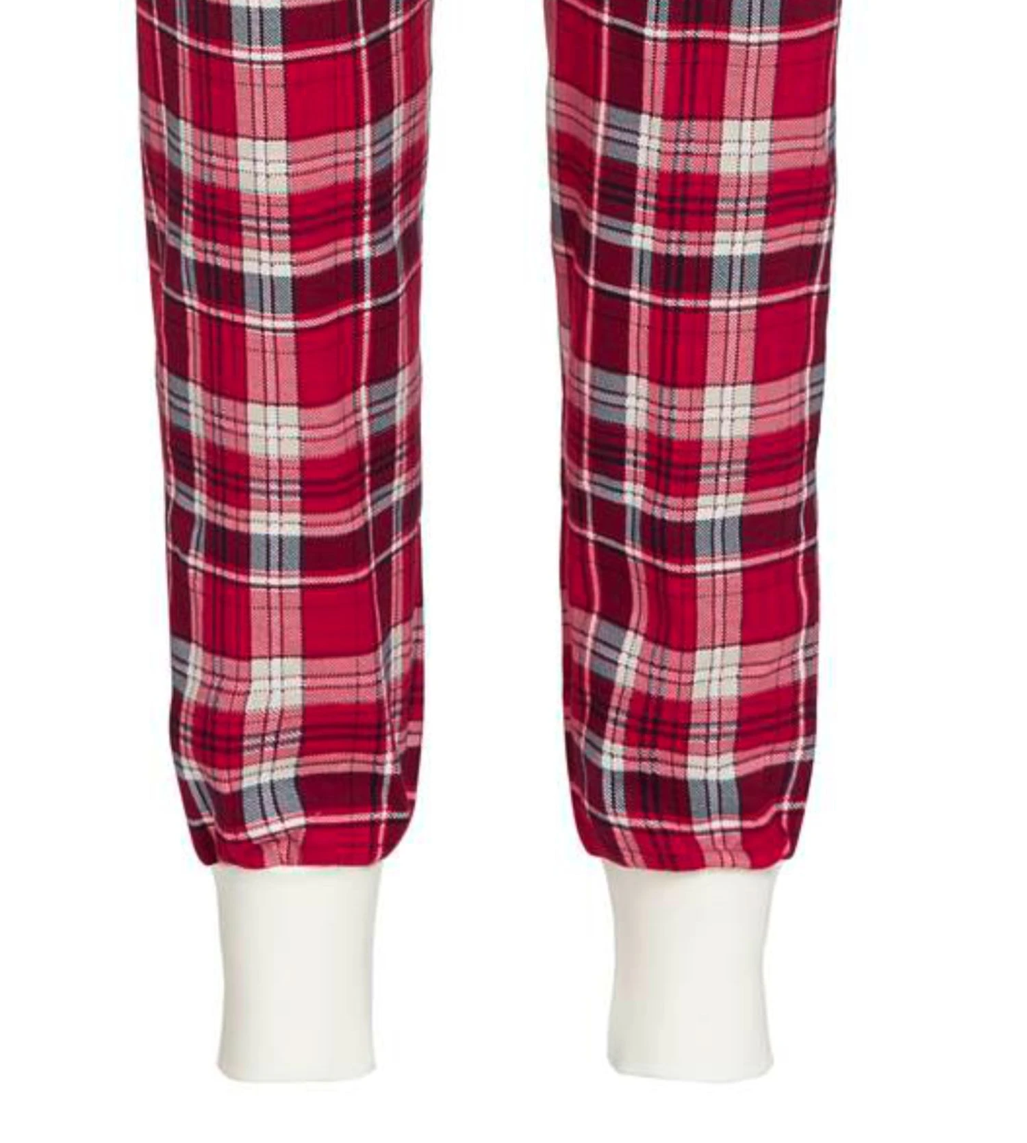 Ringella Pyjama Long Merry Christmas Rouge et Blanc – Ensemble Tartan Coton Doux 6 Ringella Pyjama Long Merry Christmas Rouge et Blanc – Ensemble Tartan Coton Doux – Image 4