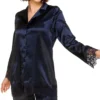 Pyjama élégant En Satin Et Dentelle Dark Navy 2 Pyjama élégant En Satin Et Dentelle Dark Navy -Lingerie Sipp pyjama elegant en satin et dentelle dark navy 310