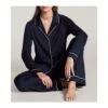 Calida Pyjama Femme à Boutons Night Lovers DARK LAPIS BLUE 2 Calida Pyjama Femme à Boutons Night Lovers DARK LAPIS BLUE -Lingerie Sipp pyjama femme a boutons night lovers 339 dark lapis blue