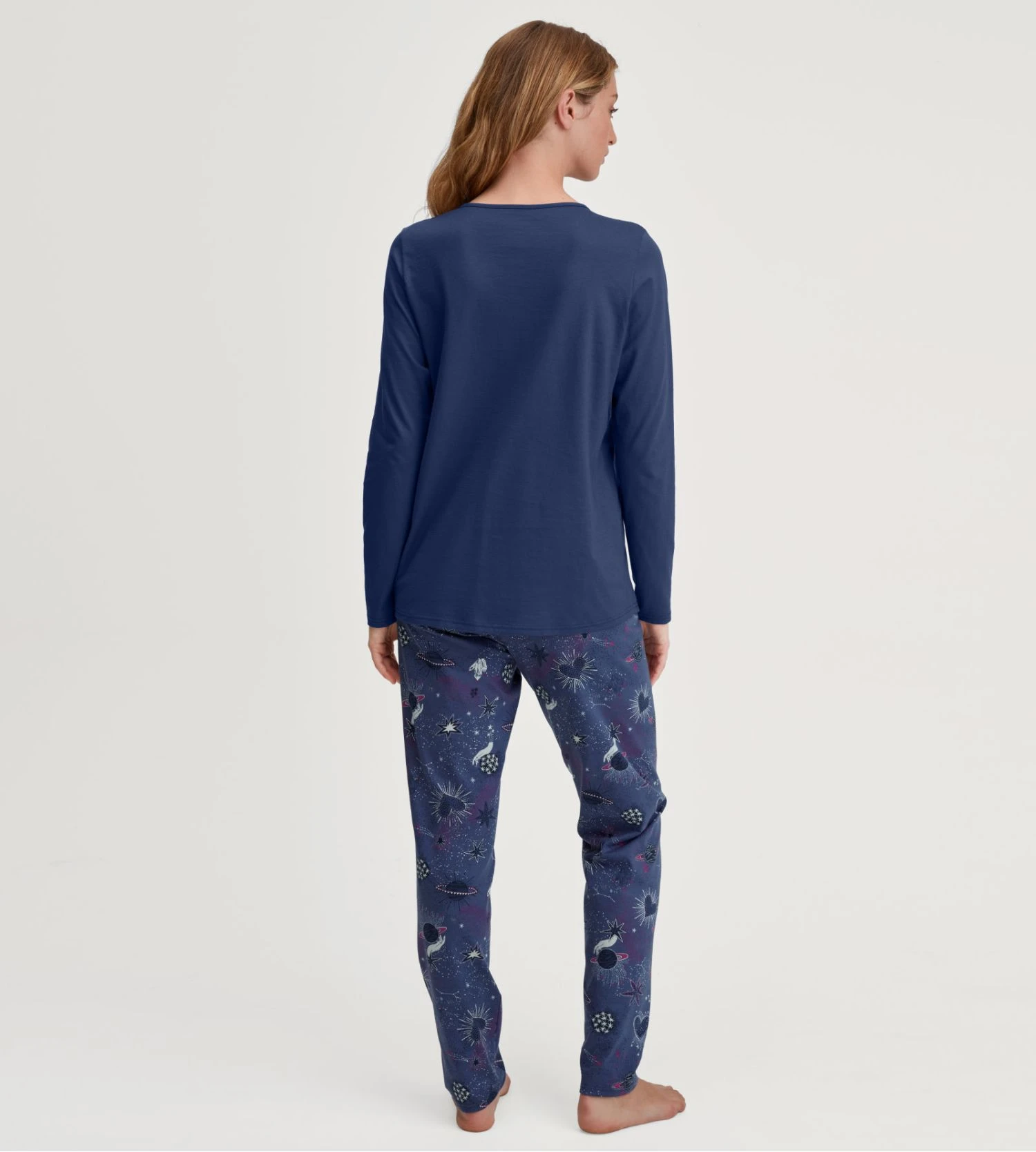 Calida Ensemble De Pyjama Imprimé Univers Femme Mystic Nights Cobalt Blue 6 Calida Ensemble De Pyjama Imprimé Univers Femme Mystic Nights Cobalt Blue – Image 4