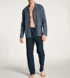 Calida Pyjama Homme élégant Relax Imprint Dark Sapphire