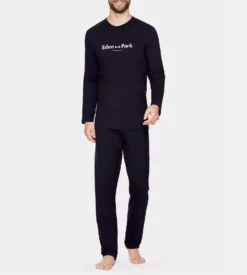 Pyjama Long Pour Homme Marine EDEN PARK