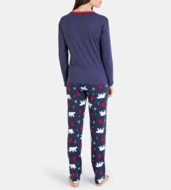 Massana Pyjama de Noël Femme Bleu – Ensemble Manches Longues et Pantalon Slim Motifs Hiver 13 Massana Pyjama de Noël Femme Bleu – Ensemble Manches Longues et Pantalon Slim Motifs Hiver -Lingerie Sipp pyjama noel ml d u bleu 5