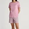 Calida Pyjama Court Femme Sweet Dreams Cherry Blossom -Lingerie Sipp pyjama short femme sweet dreams cherry blossom