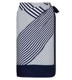 Paréo Lise Charmel Rayure en Ligne – Rayure Croisière en Voile de Viscose -Lingerie Sipp rayure en ligne pareo 1548 rayure croisire 2