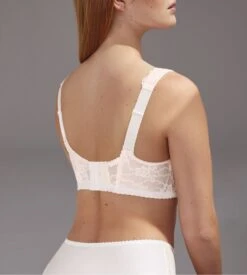 ANITA Soutien Gorge Sans Armatures Blanc Crystal Bobette -Lingerie Sipp rf bobette soutien gorge sans armature blanc 3