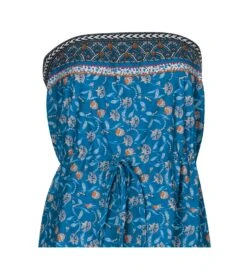 Olympia Robe Bandeau Courte Cintrée Bleu Cobalt 26 8 Olympia Robe Bandeau Courte Cintrée Bleu Cobalt 26 -Lingerie Sipp robe bandeau courte cintree bleu cobalt 26 2