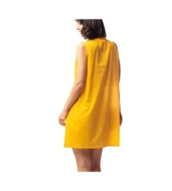 Robe Chemise Egatex Amarillo – Robe de Plage en Voile de Coton Brodée Sans Manches 10 Robe Chemise Egatex Amarillo – Robe de Plage en Voile de Coton Brodée Sans Manches -Lingerie Sipp robe chemise brodee sans manches 05 amarillo 3